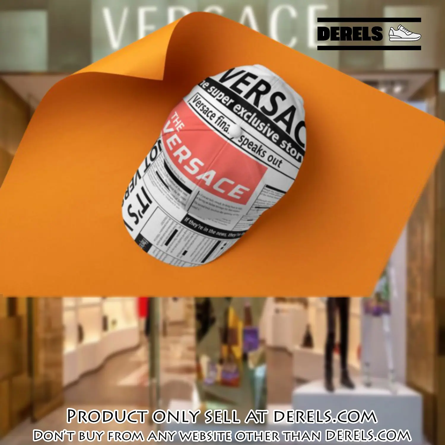 Versace luxury cap print 3d trending cap ctc1131 dr1501172